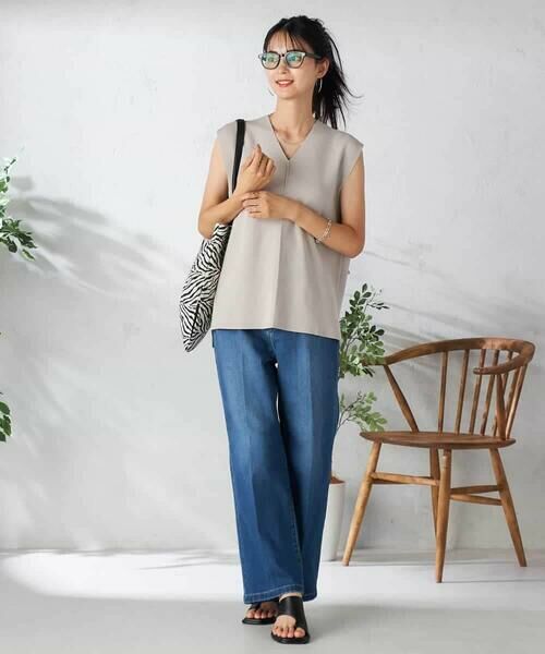 a.v.v / アー・ヴェ・ヴェ ベスト | Ｖネックニットベスト | 詳細11