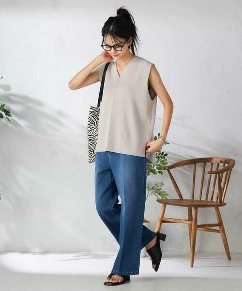 a.v.v / アー・ヴェ・ヴェ ベスト | Ｖネックニットベスト | 詳細12