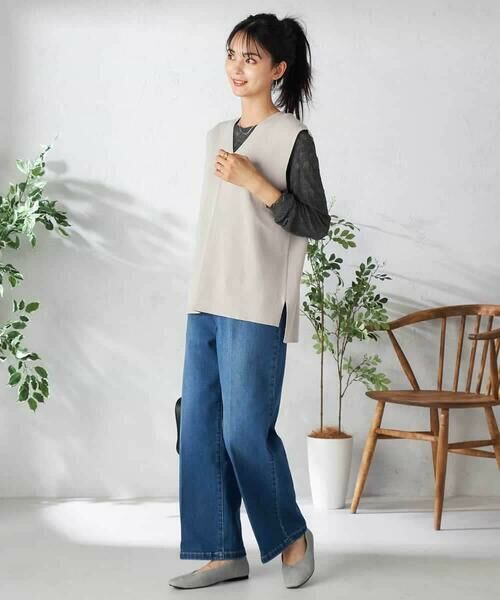 a.v.v / アー・ヴェ・ヴェ ベスト | Ｖネックニットベスト | 詳細14