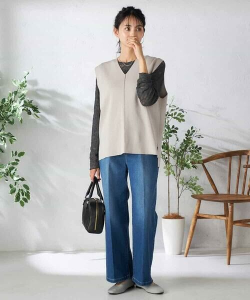 a.v.v / アー・ヴェ・ヴェ ベスト | Ｖネックニットベスト | 詳細16