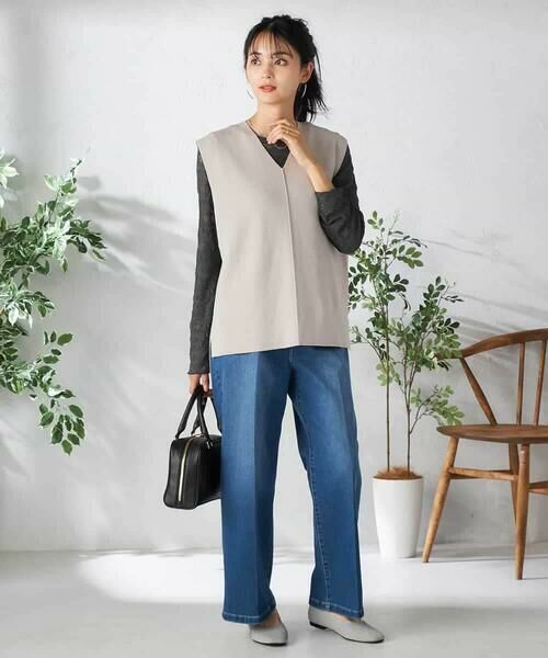 a.v.v / アー・ヴェ・ヴェ ベスト | Ｖネックニットベスト | 詳細17