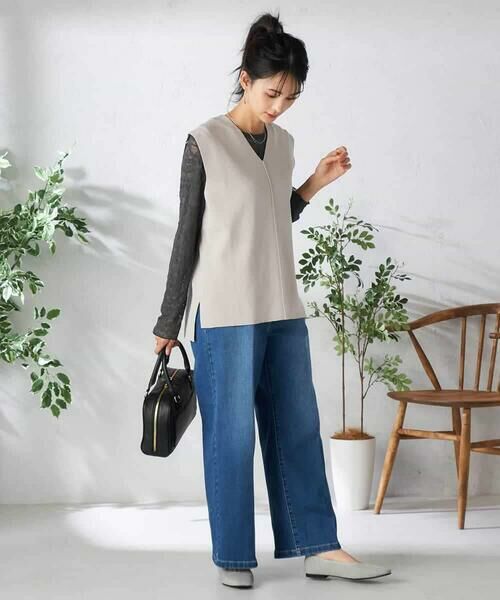 a.v.v / アー・ヴェ・ヴェ ベスト | Ｖネックニットベスト | 詳細18