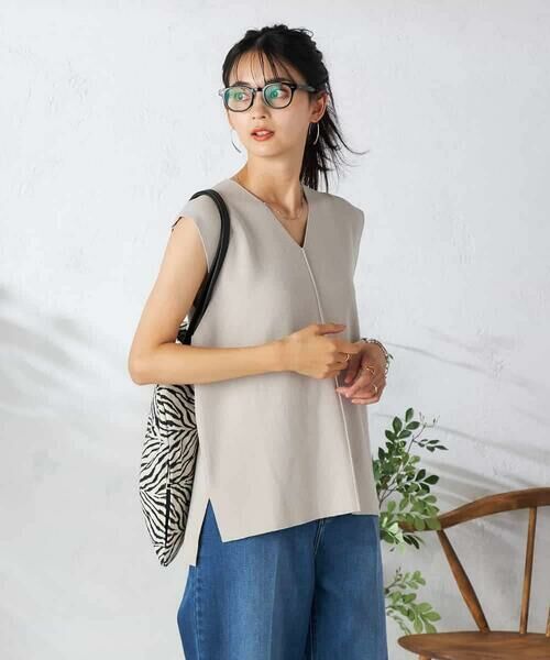 a.v.v / アー・ヴェ・ヴェ ベスト | Ｖネックニットベスト | 詳細2