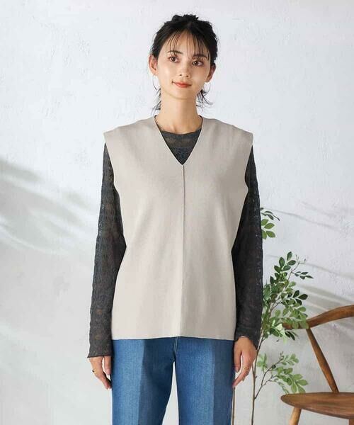 a.v.v / アー・ヴェ・ヴェ ベスト | Ｖネックニットベスト | 詳細26