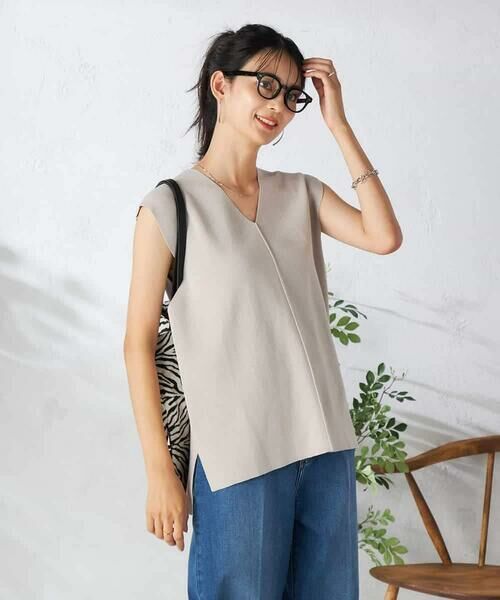 a.v.v / アー・ヴェ・ヴェ ベスト | Ｖネックニットベスト | 詳細3