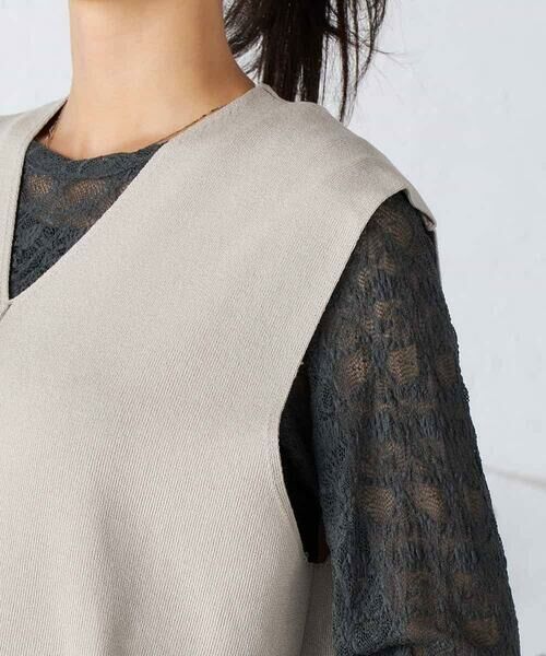 a.v.v / アー・ヴェ・ヴェ ベスト | Ｖネックニットベスト | 詳細30