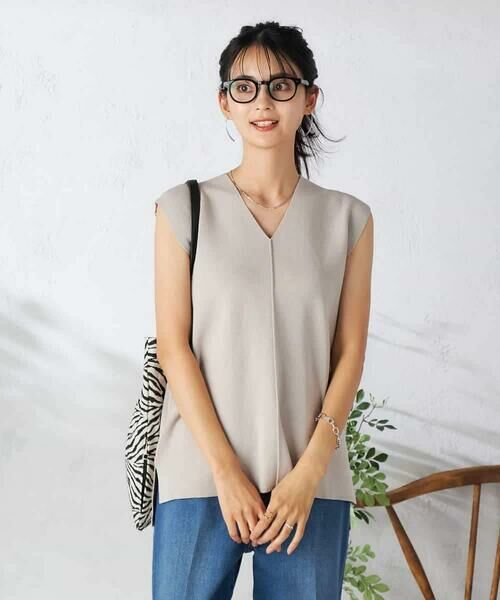a.v.v / アー・ヴェ・ヴェ ベスト | Ｖネックニットベスト | 詳細4
