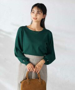 a.v.v / アー・ヴェ・ヴェ ニット・セーター | プリーツスリーブニット