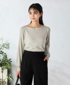 a.v.v / アー・ヴェ・ヴェ ニット・セーター | プリーツスリーブニット