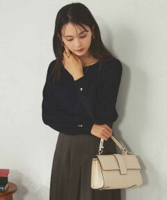 a.v.v / アー・ヴェ・ヴェ ニット・セーター | プリーツスリーブニット