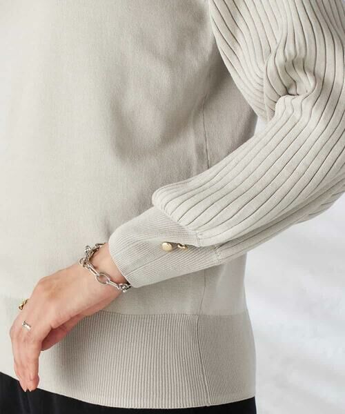 a.v.v / アー・ヴェ・ヴェ ニット・セーター | プリーツスリーブニット | 詳細14