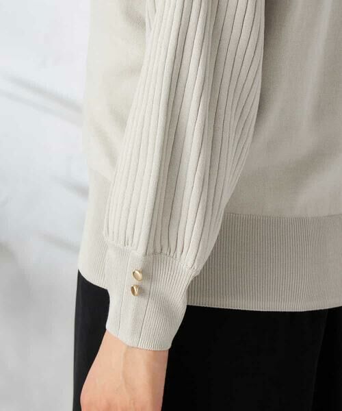 a.v.v / アー・ヴェ・ヴェ ニット・セーター | プリーツスリーブニット | 詳細16