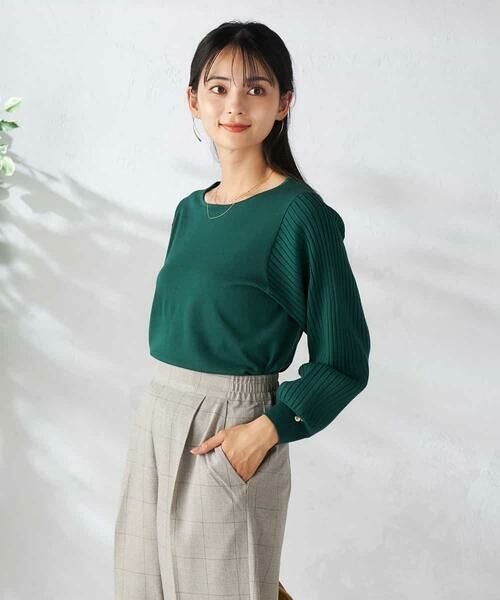 a.v.v / アー・ヴェ・ヴェ ニット・セーター | プリーツスリーブニット | 詳細19