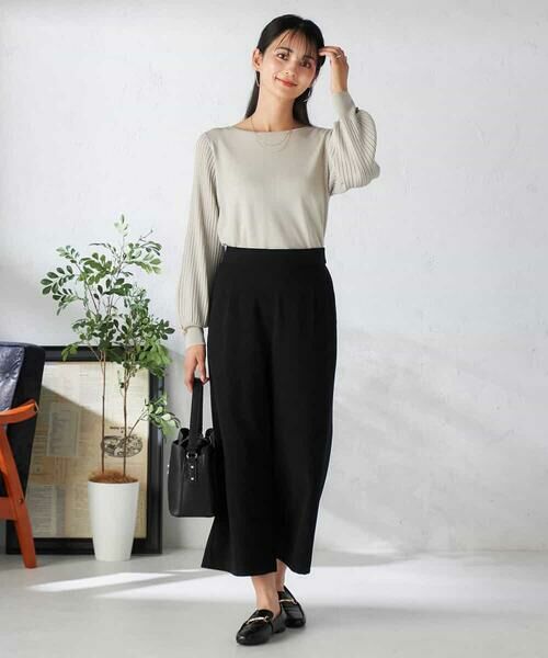 a.v.v / アー・ヴェ・ヴェ ニット・セーター | プリーツスリーブニット | 詳細2