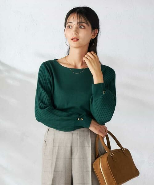 a.v.v / アー・ヴェ・ヴェ ニット・セーター | プリーツスリーブニット | 詳細21