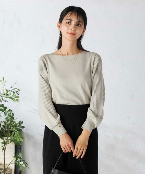 a.v.v / アー・ヴェ・ヴェ ニット・セーター | プリーツスリーブニット | 詳細30