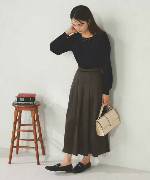 a.v.v / アー・ヴェ・ヴェ ニット・セーター | プリーツスリーブニット | 詳細7