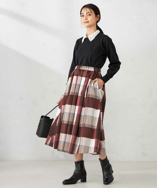 a.v.v / アー・ヴェ・ヴェ ニット・セーター | 2WAYレースカラーニット | 詳細12