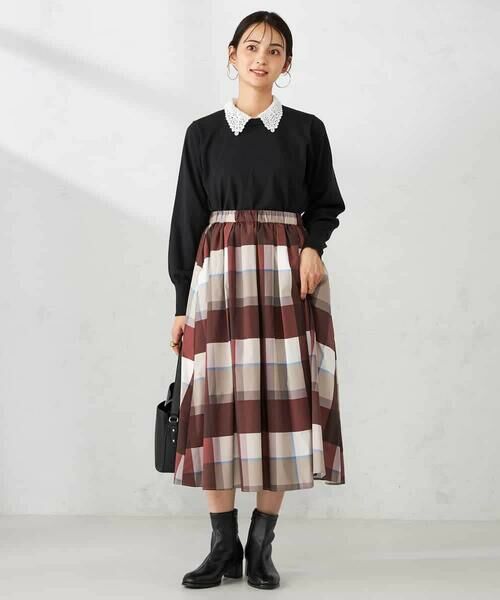 a.v.v / アー・ヴェ・ヴェ ニット・セーター | 2WAYレースカラーニット | 詳細13