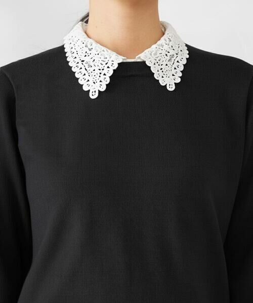 a.v.v / アー・ヴェ・ヴェ ニット・セーター | 2WAYレースカラーニット | 詳細20