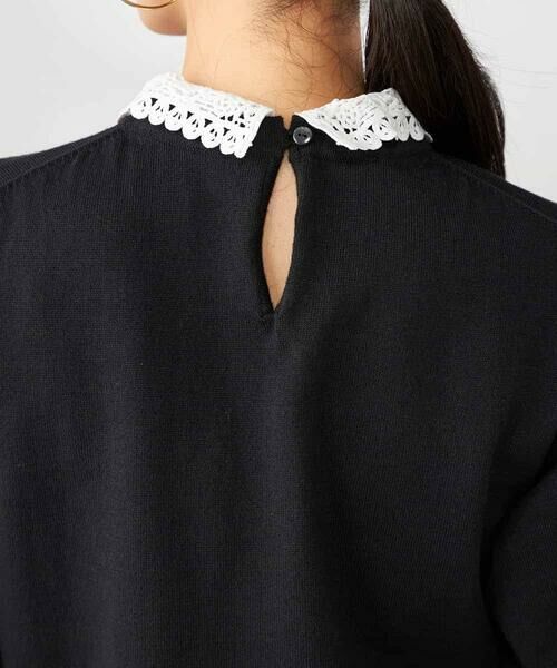 a.v.v / アー・ヴェ・ヴェ ニット・セーター | 2WAYレースカラーニット | 詳細21