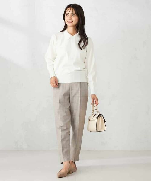 a.v.v / アー・ヴェ・ヴェ ニット・セーター | 2WAYレースカラーニット | 詳細3