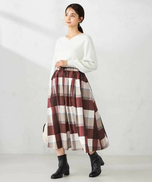 a.v.v / アー・ヴェ・ヴェ ニット・セーター | 【洗える】ラメVネック美ラクるパフスリーブニット | 詳細21