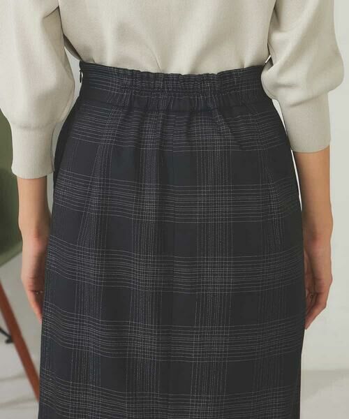 a.v.v / アー・ヴェ・ヴェ ロング・マキシ丈スカート | ラメチェックナロースカート | 詳細16