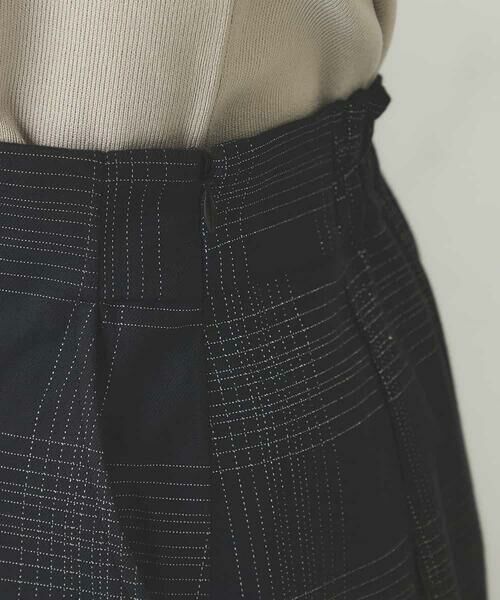 a.v.v / アー・ヴェ・ヴェ ロング・マキシ丈スカート | ラメチェックナロースカート | 詳細19