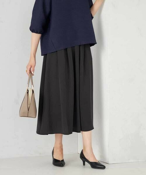 a.v.v / アー・ヴェ・ヴェ ロング・マキシ丈スカート | 【洗える/セットアップ可】タックフレアスカート | 詳細14