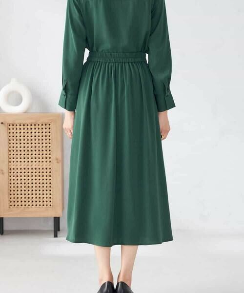 a.v.v / アー・ヴェ・ヴェ ロング・マキシ丈スカート | 【洗える/セットアップ可】タックフレアスカート | 詳細23