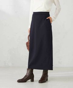 a.v.v / アー・ヴェ・ヴェ ロング・マキシ丈スカート | ダンボールナロースカート【セットアップ可】