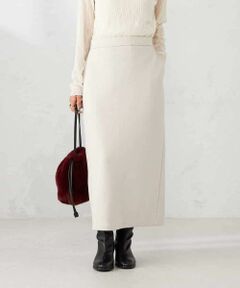 a.v.v / アー・ヴェ・ヴェ ロング・マキシ丈スカート | ダンボールナロースカート【セットアップ可】