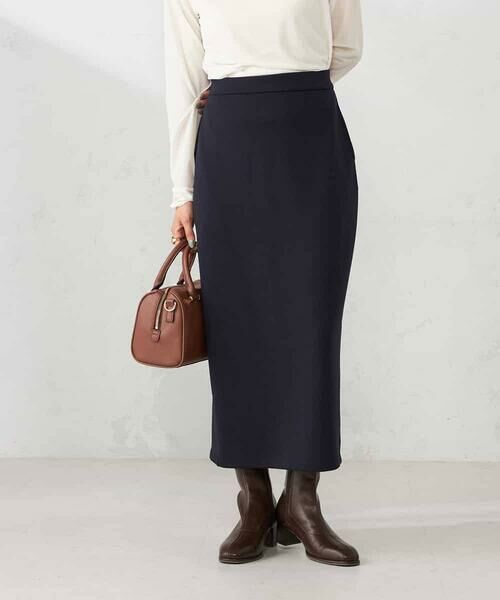 a.v.v / アー・ヴェ・ヴェ ロング・マキシ丈スカート | ダンボールナロースカート【セットアップ可】 | 詳細17