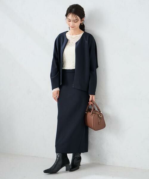 a.v.v / アー・ヴェ・ヴェ ロング・マキシ丈スカート | ダンボールナロースカート【セットアップ可】 | 詳細18