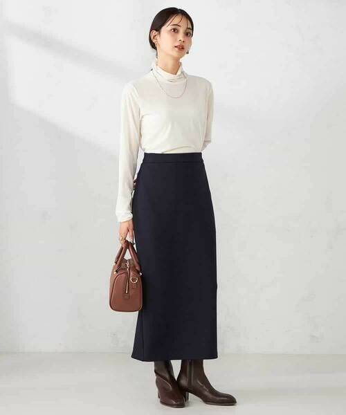 a.v.v / アー・ヴェ・ヴェ ロング・マキシ丈スカート | ダンボールナロースカート【セットアップ可】 | 詳細25