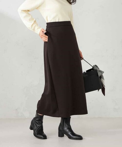 a.v.v / アー・ヴェ・ヴェ ロング・マキシ丈スカート | ダンボールナロースカート【セットアップ可】 | 詳細27