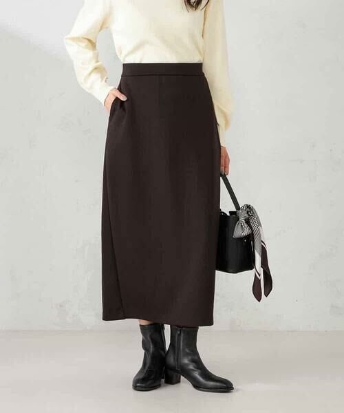 a.v.v / アー・ヴェ・ヴェ ロング・マキシ丈スカート | ダンボールナロースカート【セットアップ可】 | 詳細28