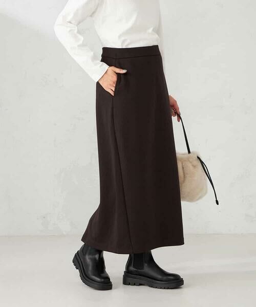 a.v.v / アー・ヴェ・ヴェ ロング・マキシ丈スカート | ダンボールナロースカート【セットアップ可】 | 詳細30