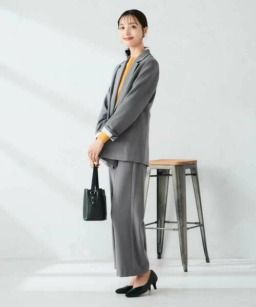 a.v.v / アー・ヴェ・ヴェ テーラードジャケット | 【ストレッチ/雑誌InRed(宝島社)11月号掲載】ダブルブレストジャケット | 詳細17