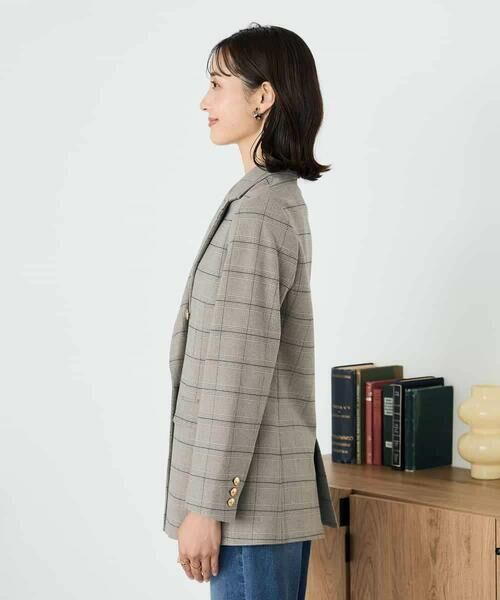 a.v.v / アー・ヴェ・ヴェ テーラードジャケット | 【ストレッチ/雑誌InRed(宝島社)11月号掲載】ダブルブレストジャケット | 詳細19