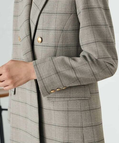 a.v.v / アー・ヴェ・ヴェ テーラードジャケット | 【ストレッチ/雑誌InRed(宝島社)11月号掲載】ダブルブレストジャケット | 詳細22