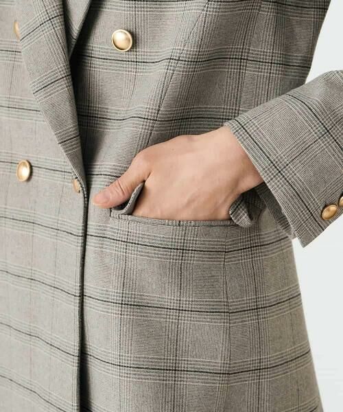 a.v.v / アー・ヴェ・ヴェ テーラードジャケット | 【ストレッチ/雑誌InRed(宝島社)11月号掲載】ダブルブレストジャケット | 詳細24