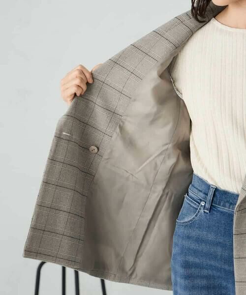 a.v.v / アー・ヴェ・ヴェ テーラードジャケット | 【ストレッチ/雑誌InRed(宝島社)11月号掲載】ダブルブレストジャケット | 詳細25