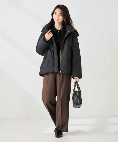 a.v.v / アー・ヴェ・ヴェ ダウンジャケット・ベスト | 【2WAY】スタンドネックショートダウンジャケット | 詳細10