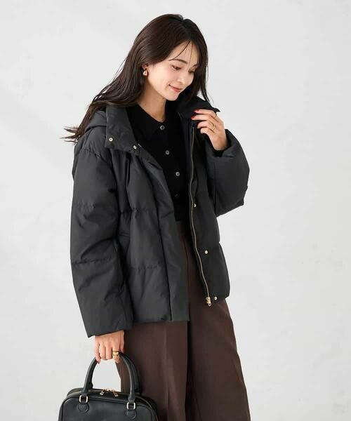 a.v.v / アー・ヴェ・ヴェ ダウンジャケット・ベスト | 【2WAY】スタンドネックショートダウンジャケット | 詳細7