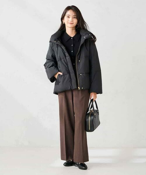 a.v.v / アー・ヴェ・ヴェ ダウンジャケット・ベスト | 【2WAY】スタンドネックショートダウンジャケット | 詳細9