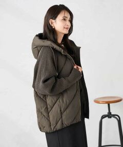 a.v.v / アー・ヴェ・ヴェ その他アウター | キルトニットドッキングジャケット