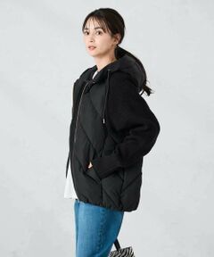 a.v.v / アー・ヴェ・ヴェ その他アウター | キルトニットドッキングジャケット