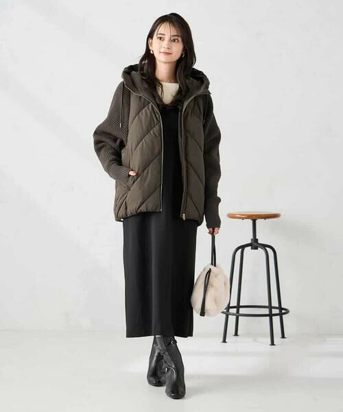 a.v.v / アー・ヴェ・ヴェ その他アウター | キルトニットドッキングジャケット | 詳細10